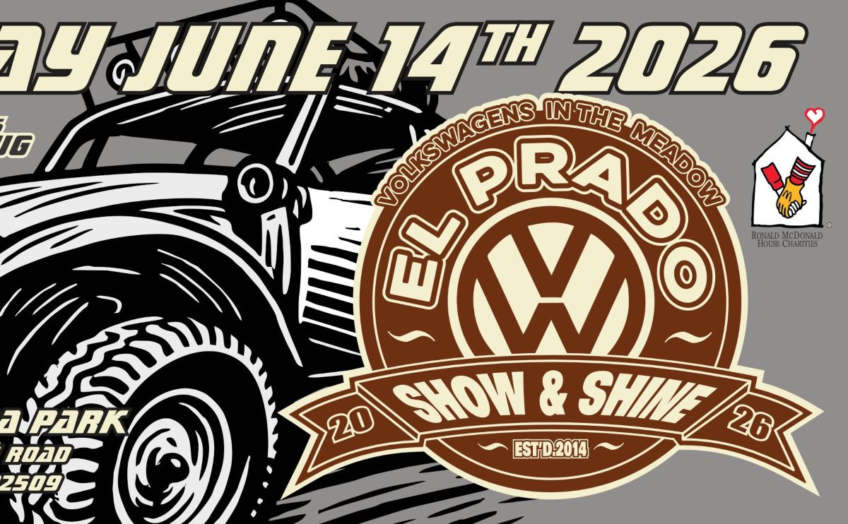 El Prado VW Show and Shine partial flyer June 2026